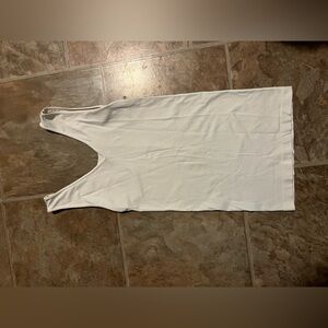 White Sleeveless Top